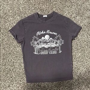 Aloha Hawaii Surf Club Gray T-Shirt